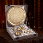Traditional Brass Pooja Set
