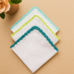 3 Premium Cotton Handkerchief (11 x 11 Inches)