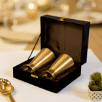 Premium Bronze Juice Glass Set - Image 3