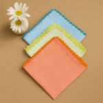 3 Premium Cotton Handkerchief (11 x 11 Inches)