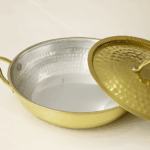 Brass Frypan with lid (tincoated) - Image 2