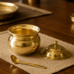Brass Ghee Pot - Image 2