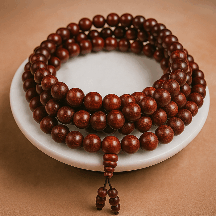 Red Sandalwood Japmala - Image 2