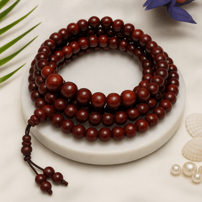 rd1(2) Red Sandalwood Japmala - Image 1