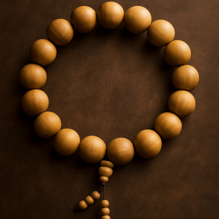 White Sandalwood Bracelet - Image 2