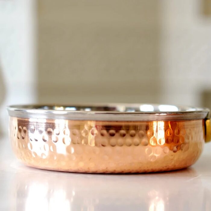 Copper Steel Saucepan with Tincoated - Image 3