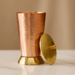 Copper Glass with Lid - Image 2