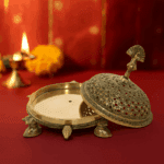 Brass Turtle Incense Burner - Image 2