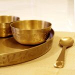 Bronze Dinner Set in a Velvet box - Image 3