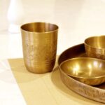 Bronze Dinner Set in a Velvet box - Image 2