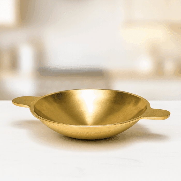 Bronze Palapam Chatty/Frying Pan - Image 3