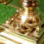 Traditional Kerala Deepasthambham Oil Lam - Image 3