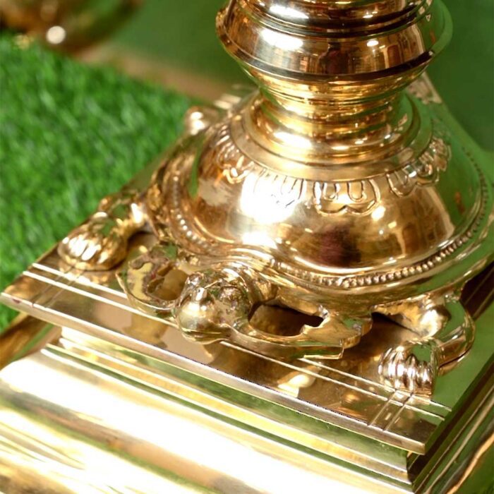 Traditional Kerala Deepasthambham Oil Lam - Image 3