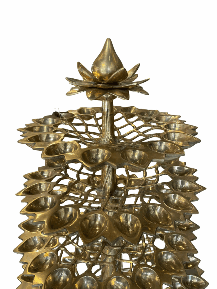 Aal Vilakku oil lamp - 101 wicks - Image 3
