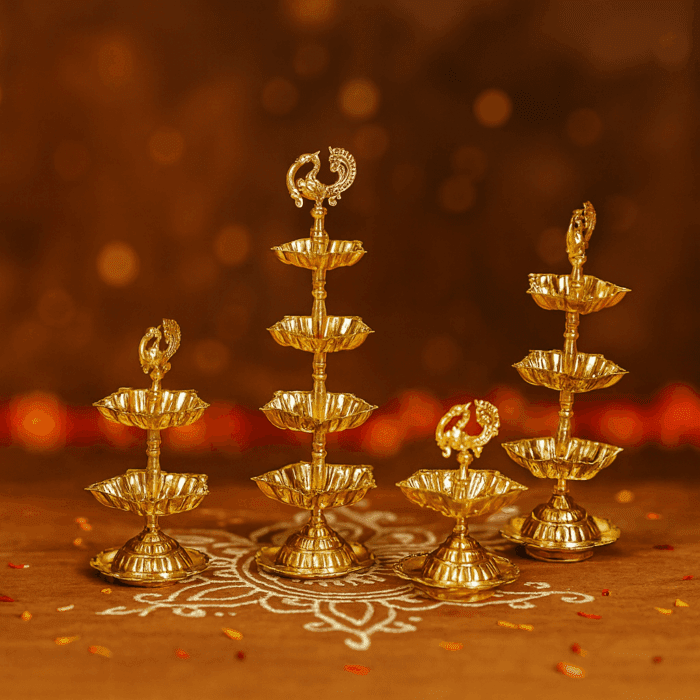 Brass Swan Oil Lamp - Image 2