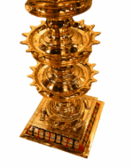 Brass 5-tier Oil Lamp - Image 2