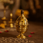 Brass Anayaa Vilakku/ Akhand Diya Oil lamp
