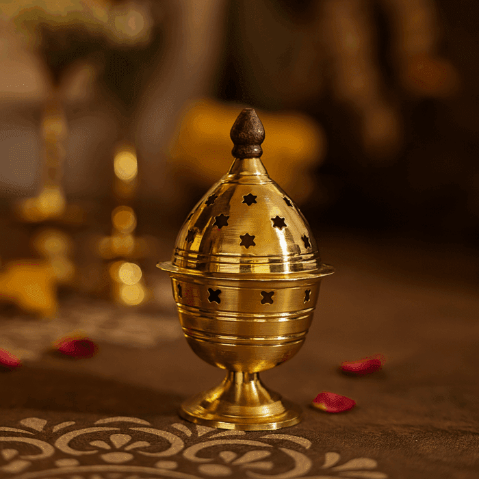 diyas2(1) Brass Anayaa Vilakku/ Akhand Diya Oil lamp - Image 1