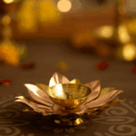 Lotus shaped Anayaa Vilakku/Akhand Diya