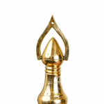 Traditional Kerala Brass Hanging Oil Lamp - Image 2