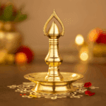 Traditional Kerala Brass Hanging Oil Lamp