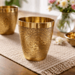Designer Brass Tumbler