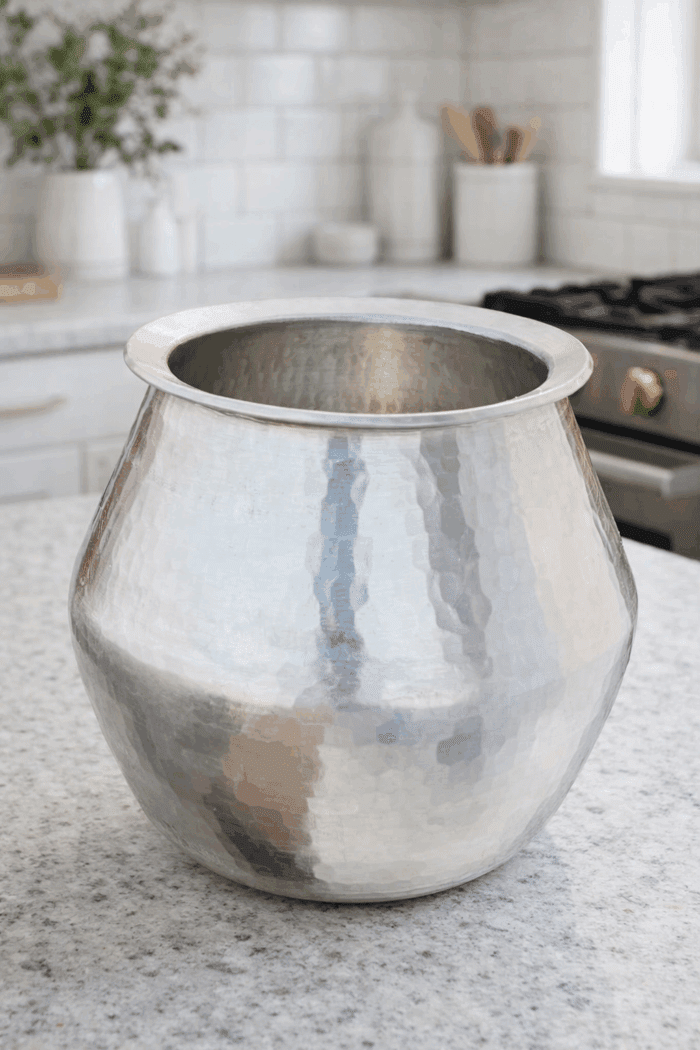 12 Tin Vessel (Chombu Shape) - Image 1