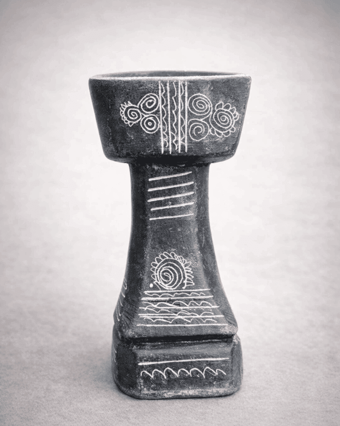 2 Soapstone Oil Lamp(Kuthuvilakku) - Image 1