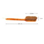 Coir Body Brush for Dry Brushing- Removes Dead Skin, Treats Cellulite & Stimulates Blood Flow - Image 2