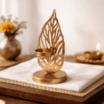 Leaf Style Tea Light Candle Holder