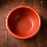Traditional Handmade Davara  Brown 9 Inch - Image 3
