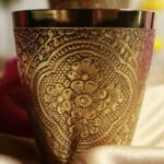 Designer Brass Tumbler - Image 2