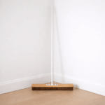 Wood Hard Floor 3 Feet Outdoor Push Broom