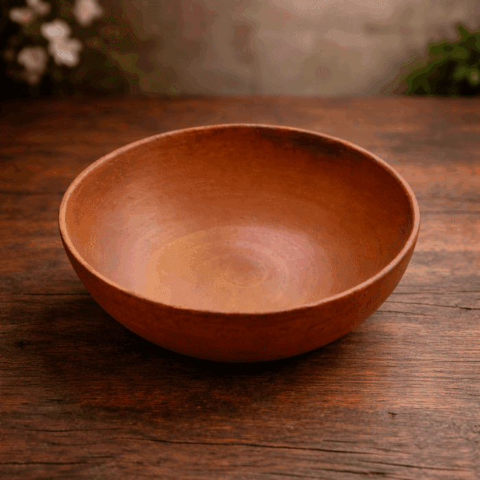 bowl1(1) Handmade Clay Serving Bowl - Image 1