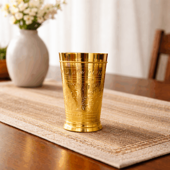 brass5(3) Brass Designer Tumblers - Image 1