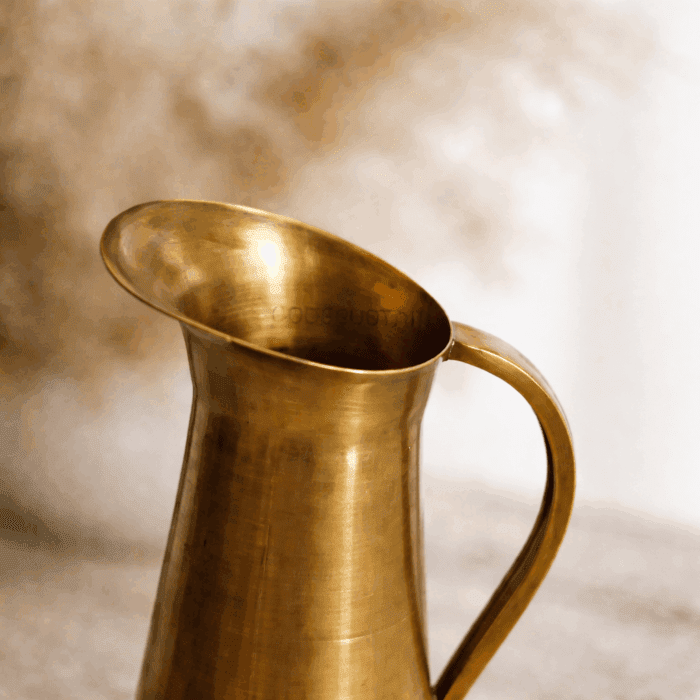 Antique Brass Water Jug - Image 2
