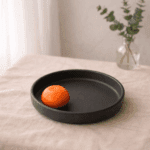Longpi Black Pottery Breakfast Kit – Breakfast Bowl, Coffee Mug, Plate - Image 4