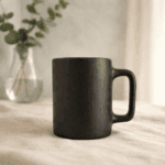 Longpi Black Pottery Coffee Mug