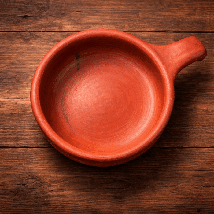 Handmade Clay Vaal Paathram Serving Pot - Image 2
