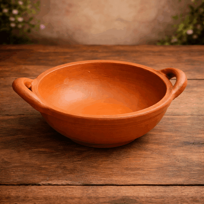 frying pan1(1) Handmade Clay Frying Pan - Image 1