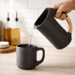 Longpi Black Pottery Water Jug - Image 2