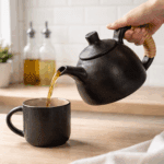 Longpi Black Pottery Tea Pot - Image 3