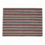 Handwoven Cotton Table Mats With Multicolour Check (Set of 6 Pcs) - Image 2