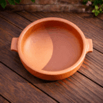 Unglazed Clay Hot Pot for Serving with Lid - Image 3