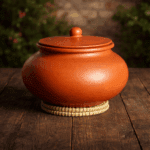 Traditional Handmade Earthen Biryani Pot with Lid