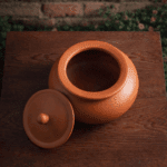 Traditional Handmade Earthen Biryani Pot with Lid - Image 3