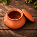 Handcrafted Clay Pot for Cooking & Serving 3L - Image 2