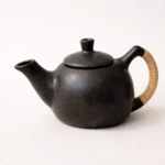 Longpi Black Pottery Tea Set || Tea Pot & Mugs - Image 4