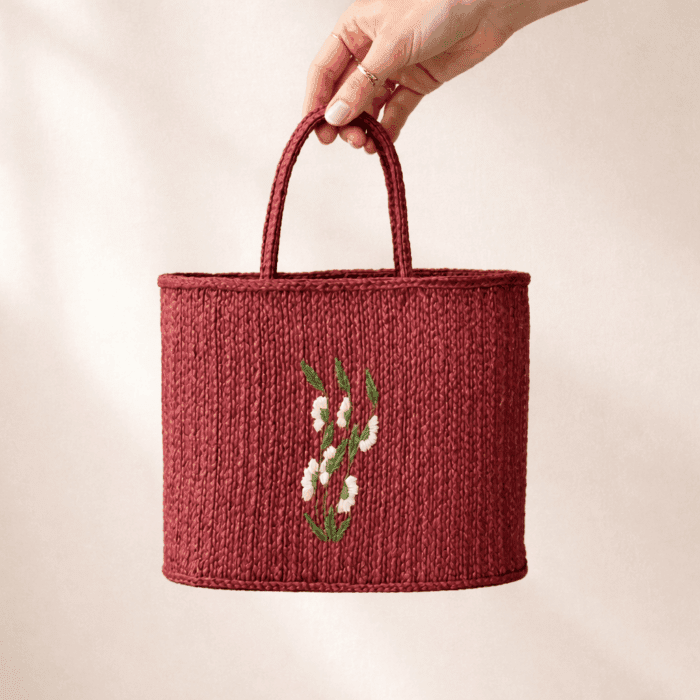 Banana Fiber Handcrafted Bag - Image 2