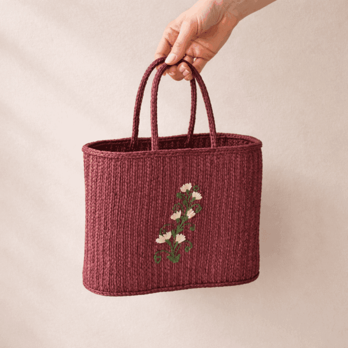 Banana Fiber Handcrafted Bag - Image 2